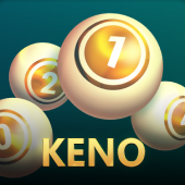 Keno numbers game icon